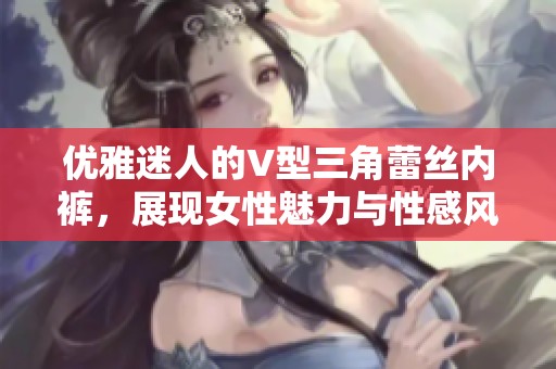 优雅迷人的V型三角蕾丝内裤，展现女性魅力与性感风采