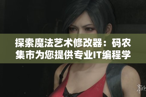 探索魔法艺术修改器：码农集市为您提供专业IT编程学习资源的全新分享平台