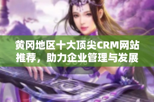 黄冈地区十大顶尖CRM网站推荐，助力企业管理与发展