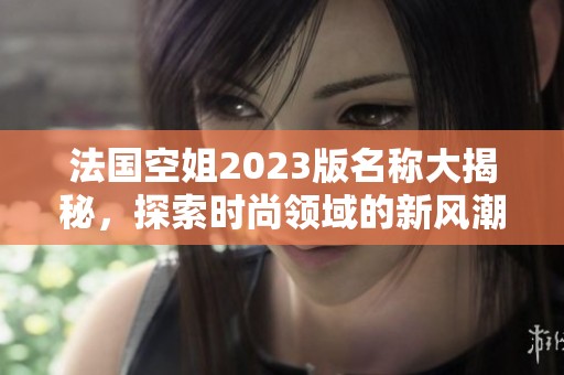 法国空姐2023版名称大揭秘，探索时尚领域的新风潮