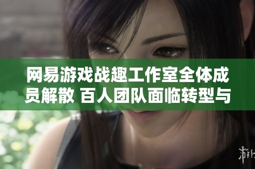 网易游戏战趣工作室全体成员解散 百人团队面临转型与未来挑战