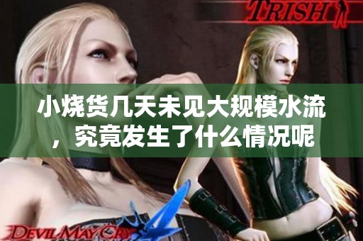 小烧货几天未见大规模水流，究竟发生了什么情况呢