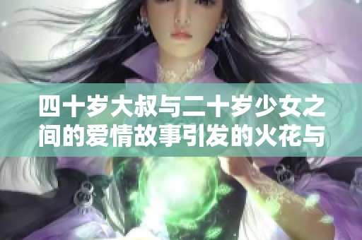 四十岁大叔与二十岁少女之间的爱情故事引发的火花与挑战