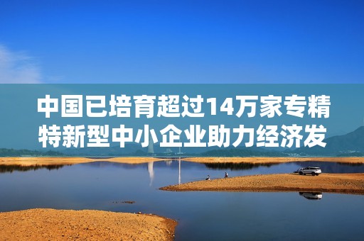 中国已培育超过14万家专精特新型中小企业助力经济发展