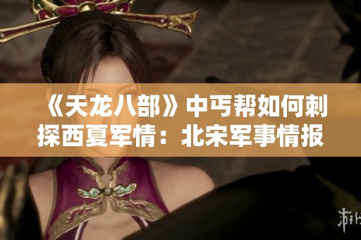 《天龙八部》中丐帮如何刺探西夏军情：北宋军事情报演变探索