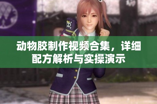 动物胶制作视频合集，详细配方解析与实操演示