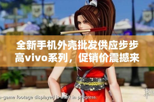 全新手机外壳批发供应步步高vivo系列，促销价震撼来袭！