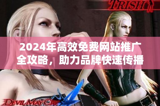 2024年高效免费网站推广全攻略，助力品牌快速传播与成长