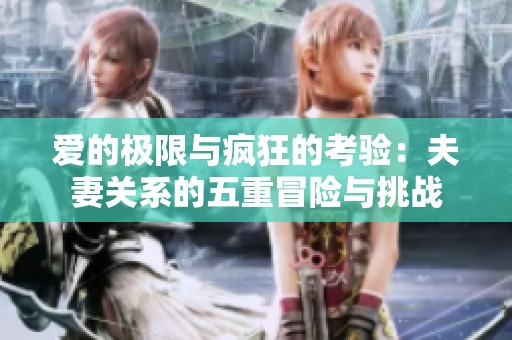爱的极限与疯狂的考验：夫妻关系的五重冒险与挑战