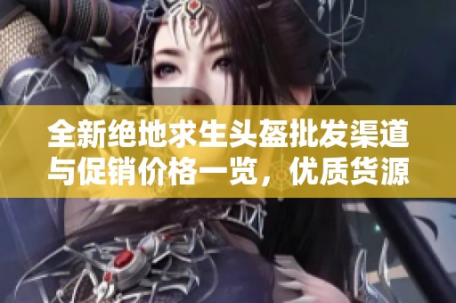 全新绝地求生头盔批发渠道与促销价格一览，优质货源推荐