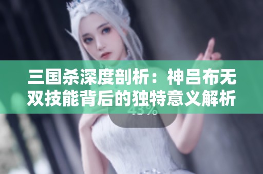 三国杀深度剖析：神吕布无双技能背后的独特意义解析