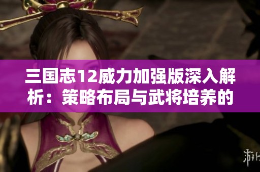 三国志12威力加强版深入解析：策略布局与武将培养的全面攻略分享