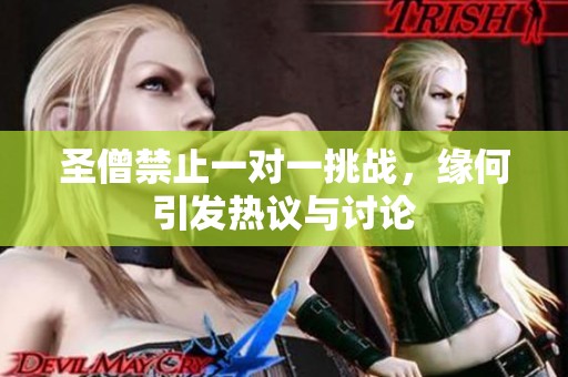 圣僧禁止一对一挑战，缘何引发热议与讨论