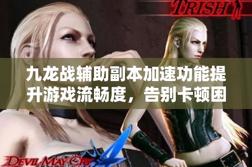 九龙战辅助副本加速功能提升游戏流畅度，告别卡顿困扰