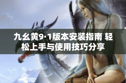 九幺黄9·1版本安装指南 轻松上手与使用技巧分享