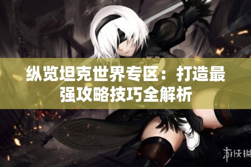 纵览坦克世界专区：打造最强攻略技巧全解析