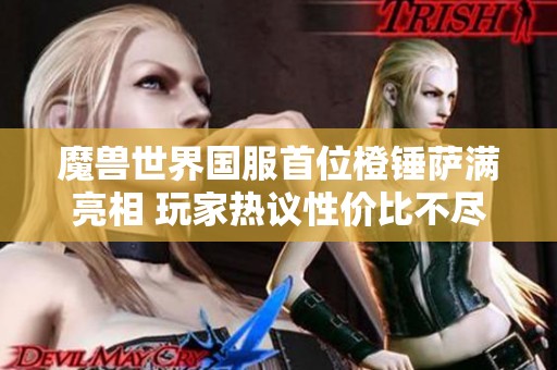 魔兽世界国服首位橙锤萨满亮相 玩家热议性价比不尽如人意