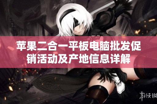 苹果二合一平板电脑批发促销活动及产地信息详解