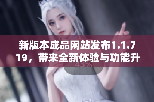 新版本成品网站发布1.1.719，带来全新体验与功能升级