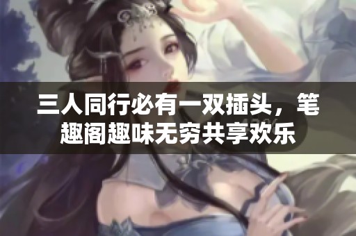 三人同行必有一双插头，笔趣阁趣味无穷共享欢乐