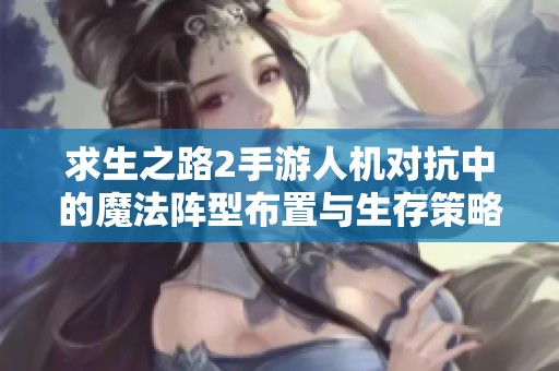 求生之路2手游人机对抗中的魔法阵型布置与生存策略探究
