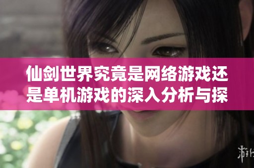 仙剑世界究竟是网络游戏还是单机游戏的深入分析与探讨