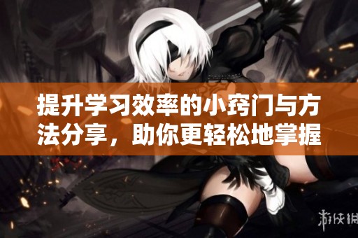 提升学习效率的小窍门与方法分享，助你更轻松地掌握知识技能