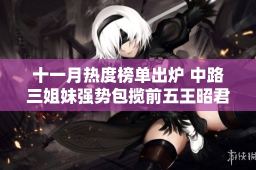 十一月热度榜单出炉 中路三姐妹强势包揽前五王昭君独占鳌头