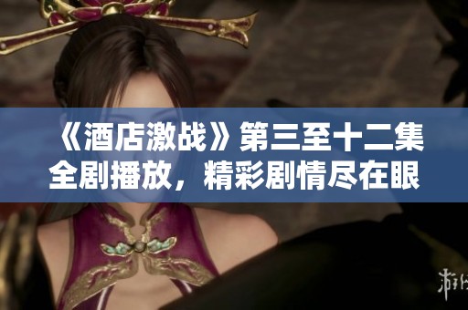 《酒店激战》第三至十二集全剧播放，精彩剧情尽在眼前！