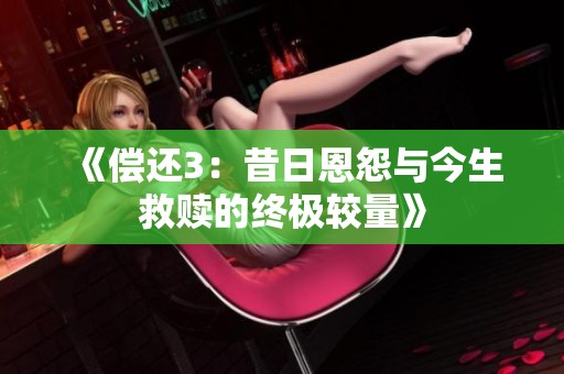 《偿还3：昔日恩怨与今生救赎的终极较量》