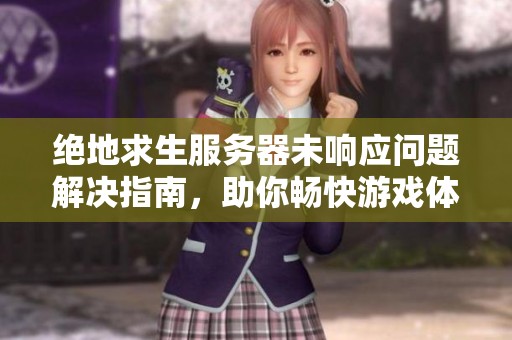 绝地求生服务器未响应问题解决指南，助你畅快游戏体验