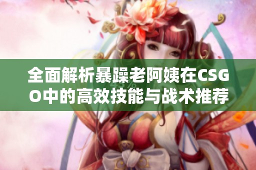 全面解析暴躁老阿姨在CSGO中的高效技能与战术推荐指南