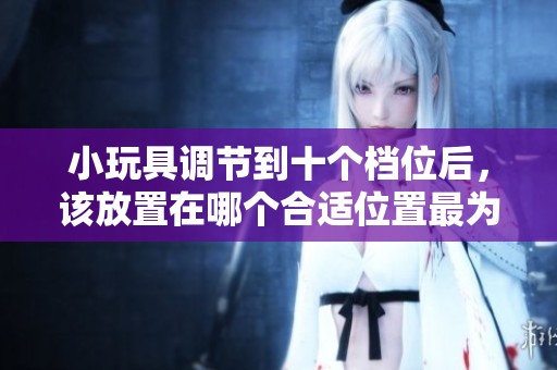小玩具调节到十个档位后，该放置在哪个合适位置最为科学合理