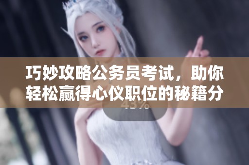巧妙攻略公务员考试，助你轻松赢得心仪职位的秘籍分享