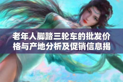 老年人脚踏三轮车的批发价格与产地分析及促销信息揭秘