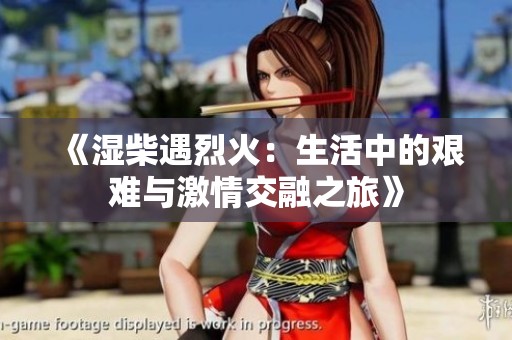 《湿柴遇烈火：生活中的艰难与激情交融之旅》
