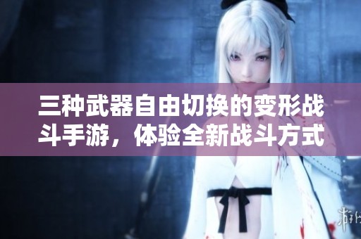 三种武器自由切换的变形战斗手游，体验全新战斗方式