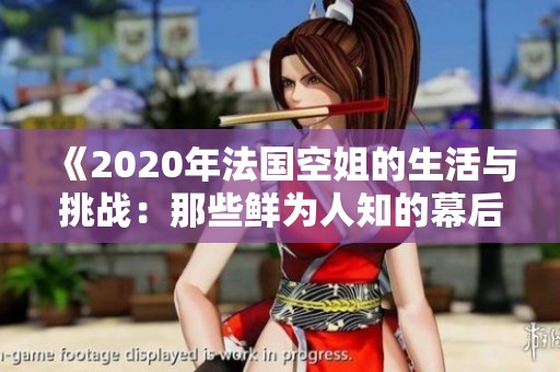 《2020年法国空姐的生活与挑战：那些鲜为人知的幕后故事》