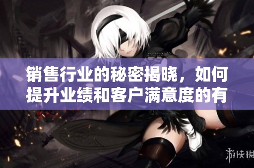销售行业的秘密揭晓，如何提升业绩和客户满意度的有效策略分析