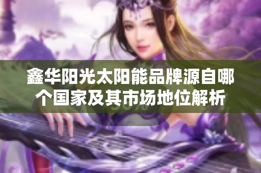 鑫华阳光太阳能品牌源自哪个国家及其市场地位解析