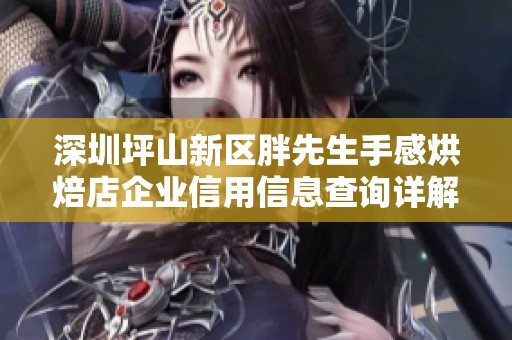 深圳坪山新区胖先生手感烘焙店企业信用信息查询详解