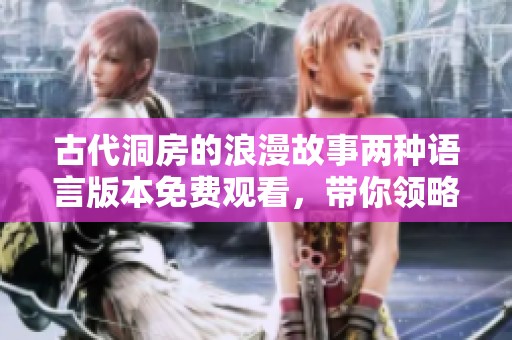 古代洞房的浪漫故事两种语言版本免费观看，带你领略不同文化情感的交织