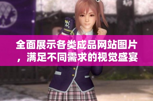 全面展示各类成品网站图片，满足不同需求的视觉盛宴