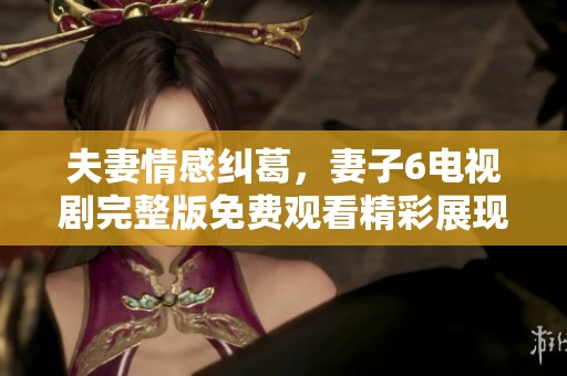 夫妻情感纠葛，妻子6电视剧完整版免费观看精彩展现家庭关系