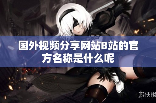 国外视频分享网站B站的官方名称是什么呢