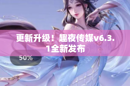 更新升级！趣夜传媒v6.3.1全新发布