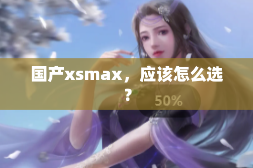 国产xsmax，应该怎么选？