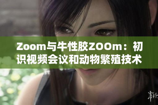 Zoom与牛性胶ZOOm：初识视频会议和动物繁殖技术