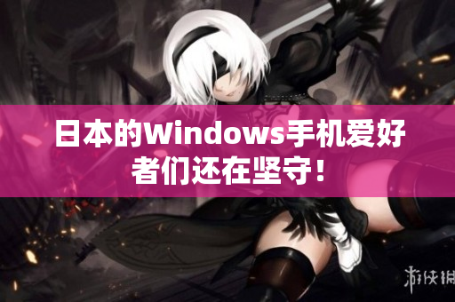 日本的Windows手机爱好者们还在坚守！