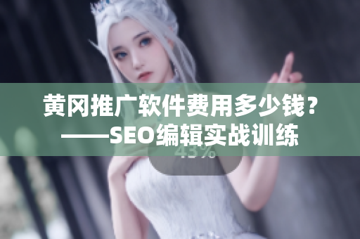 黄冈推广软件费用多少钱？——SEO编辑实战训练